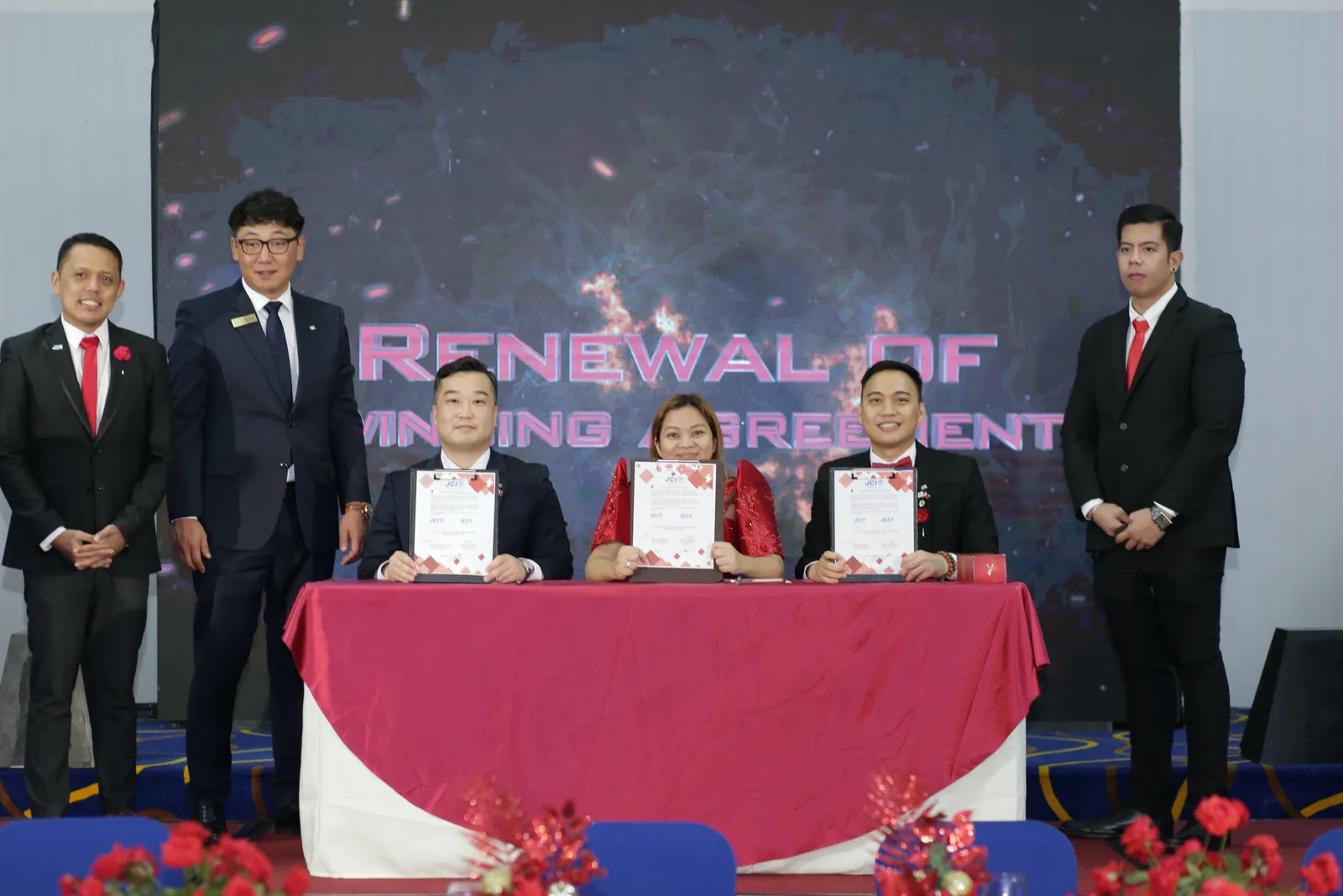 Signing of the Twinning Agreement with JCI Samcheonpo