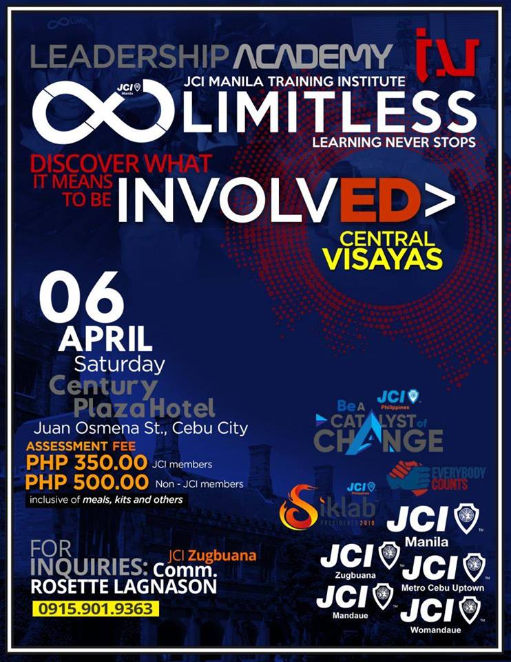 JCI Mandaue Attends JCI Manila’s Limitless Traning