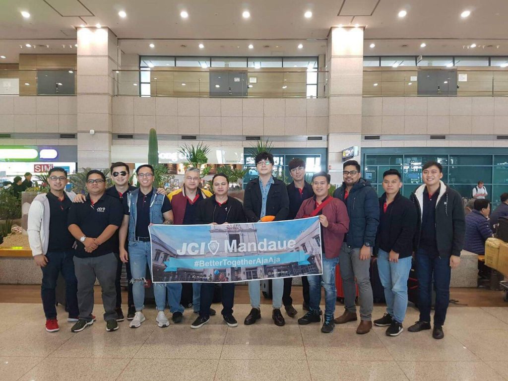 Samcheonpo JC Visit and Induction