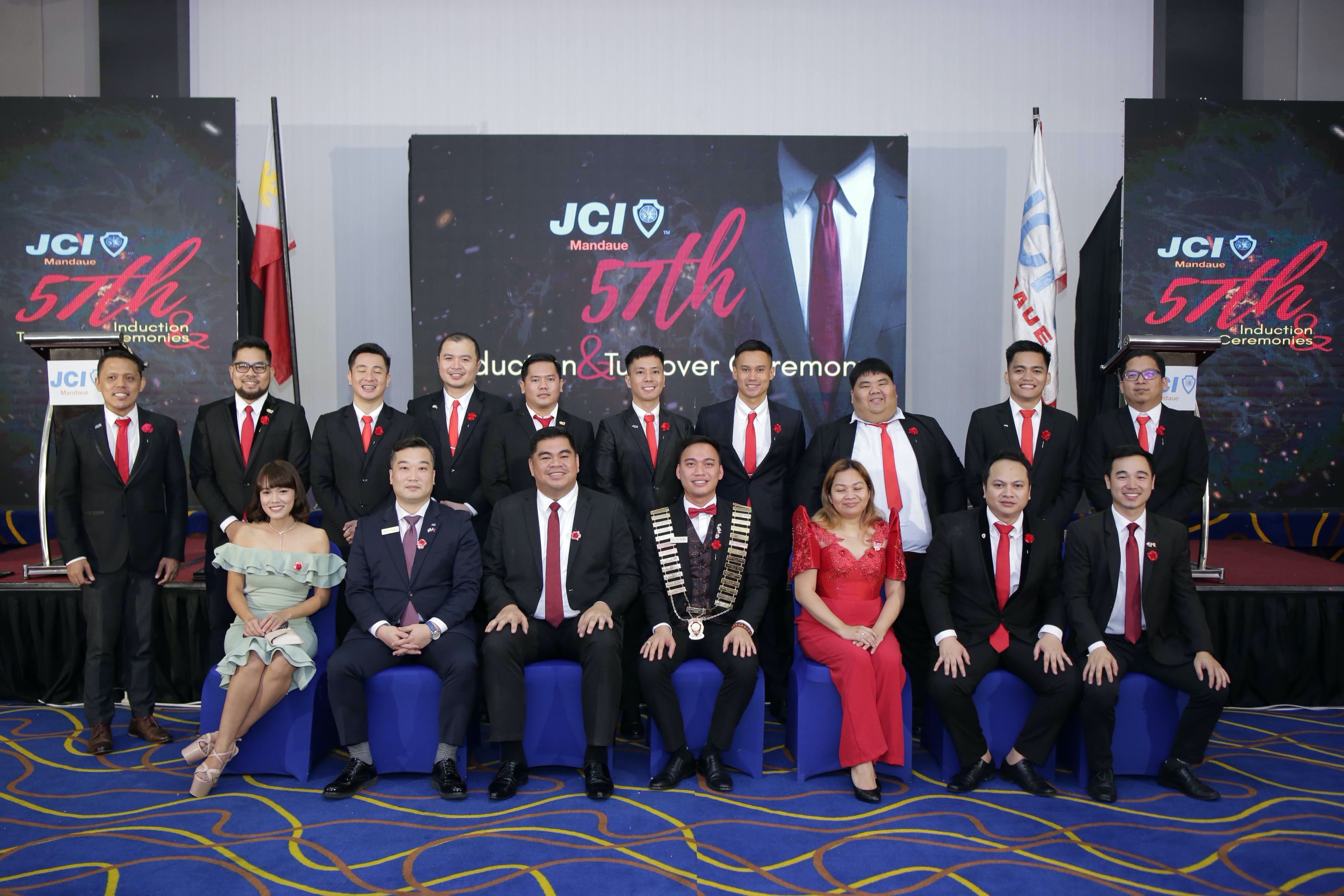 2020 JCI Mandaue – Board of Directors together with VIP guests and members of the National Board