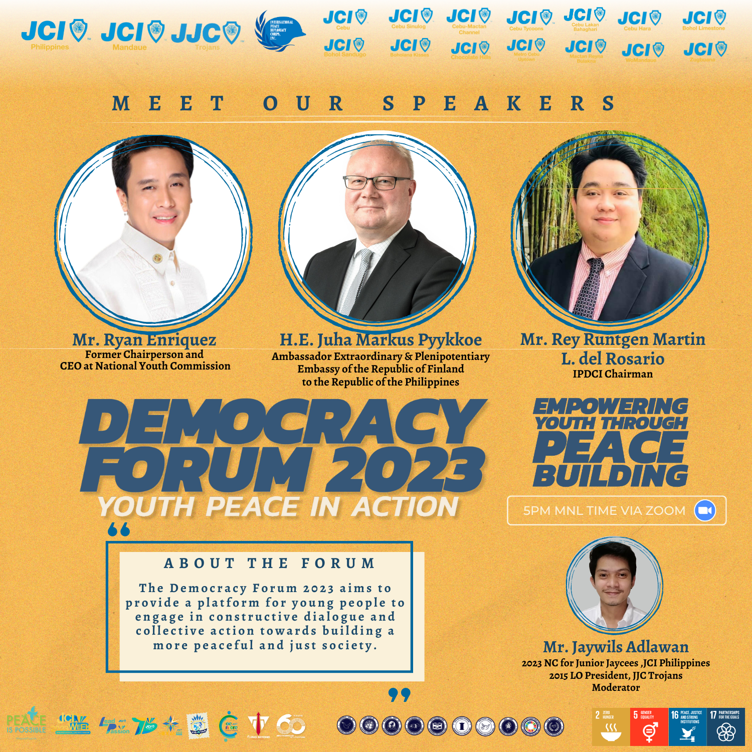 Democracy Forum 2023: Youth Peace in Action