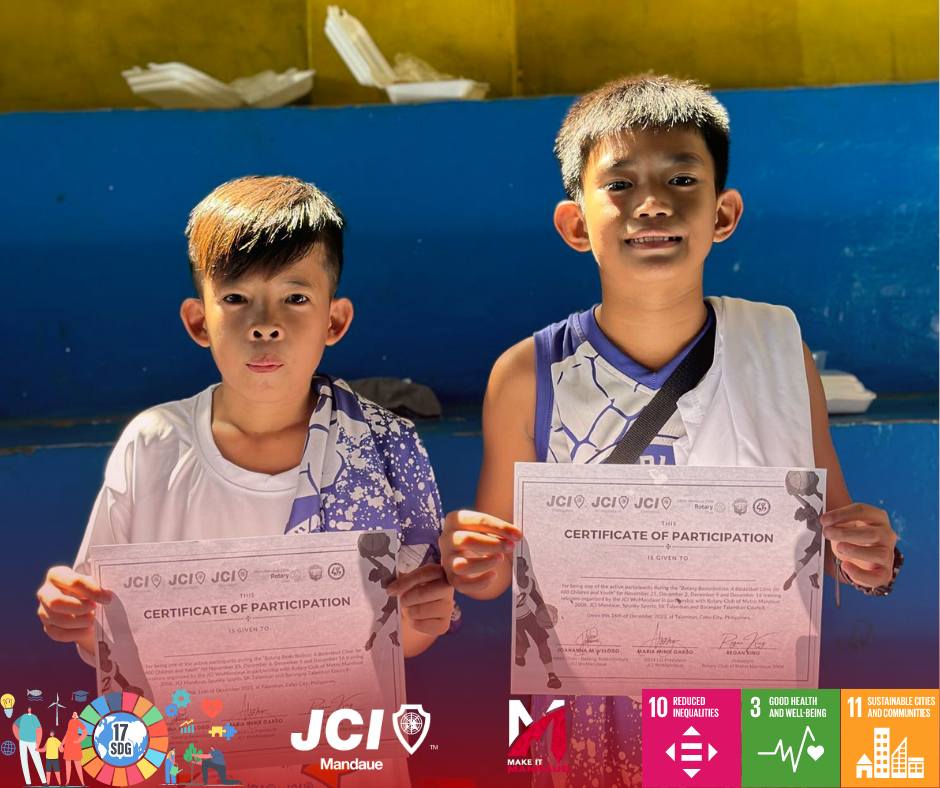 UNSDG National Program – Ang Batang Basketbolista (A Basketball clinic for 400 Kids)